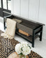Rhyson Storage Bench at Lee Furniture, NC