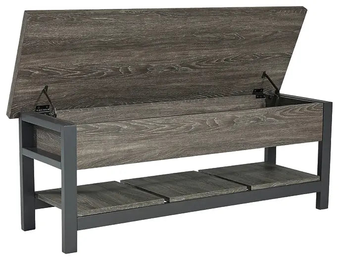 Rhyson Storage Bench at Lee Furniture, NC