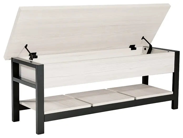 Rhyson Storage Bench at Lee Furniture, NC