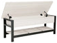 Rhyson Storage Bench at Lee Furniture, NC