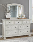 Robbinsdale Dresser and Mirror at Lee Furniture, NC