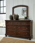 Robbinsdale Dresser and Mirror at Lee Furniture, NC