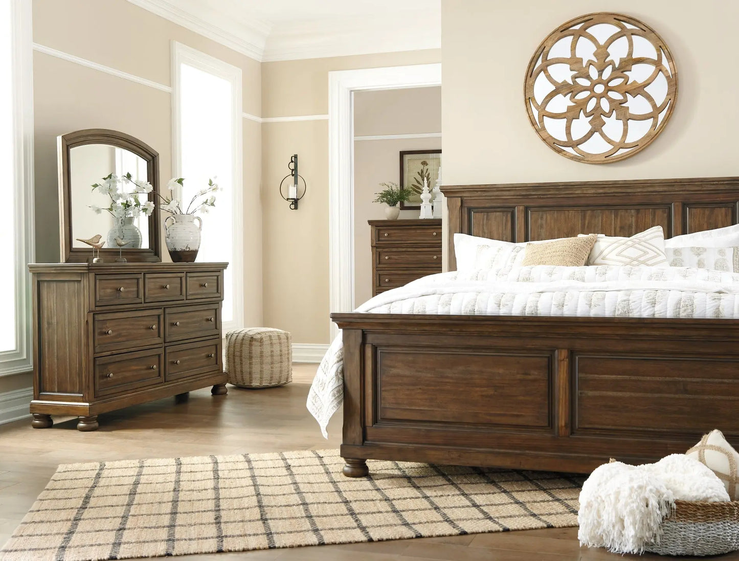 Robbinsdale Dresser and Mirror at Lee Furniture, NC