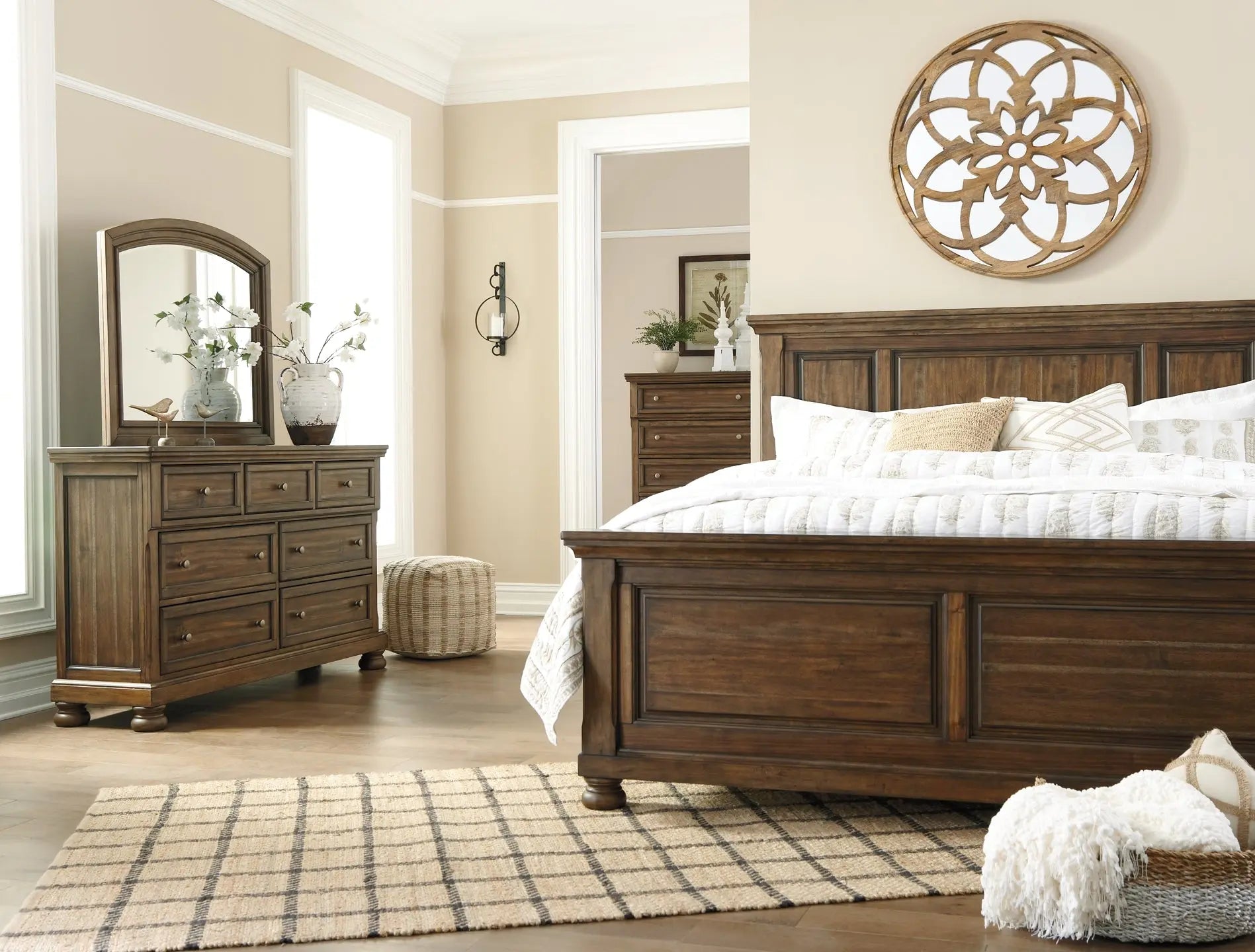 Robbinsdale Dresser and Mirror at Lee Furniture, NC