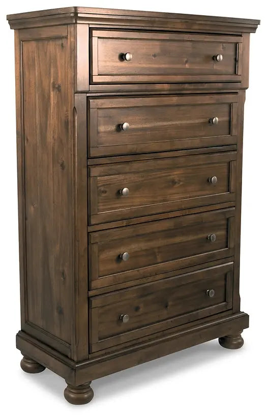 Robbinsdale Five Drawer Chest at Lee Furniture, NC