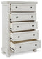 Robbinsdale Five Drawer Chest at Lee Furniture, NC