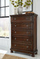 Robbinsdale Five Drawer Chest at Lee Furniture, NC