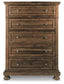 Robbinsdale Five Drawer Chest at Lee Furniture, NC