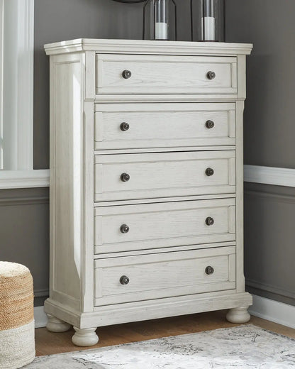 Robbinsdale Five Drawer Chest at Lee Furniture, NC