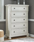 Robbinsdale Five Drawer Chest at Lee Furniture, NC