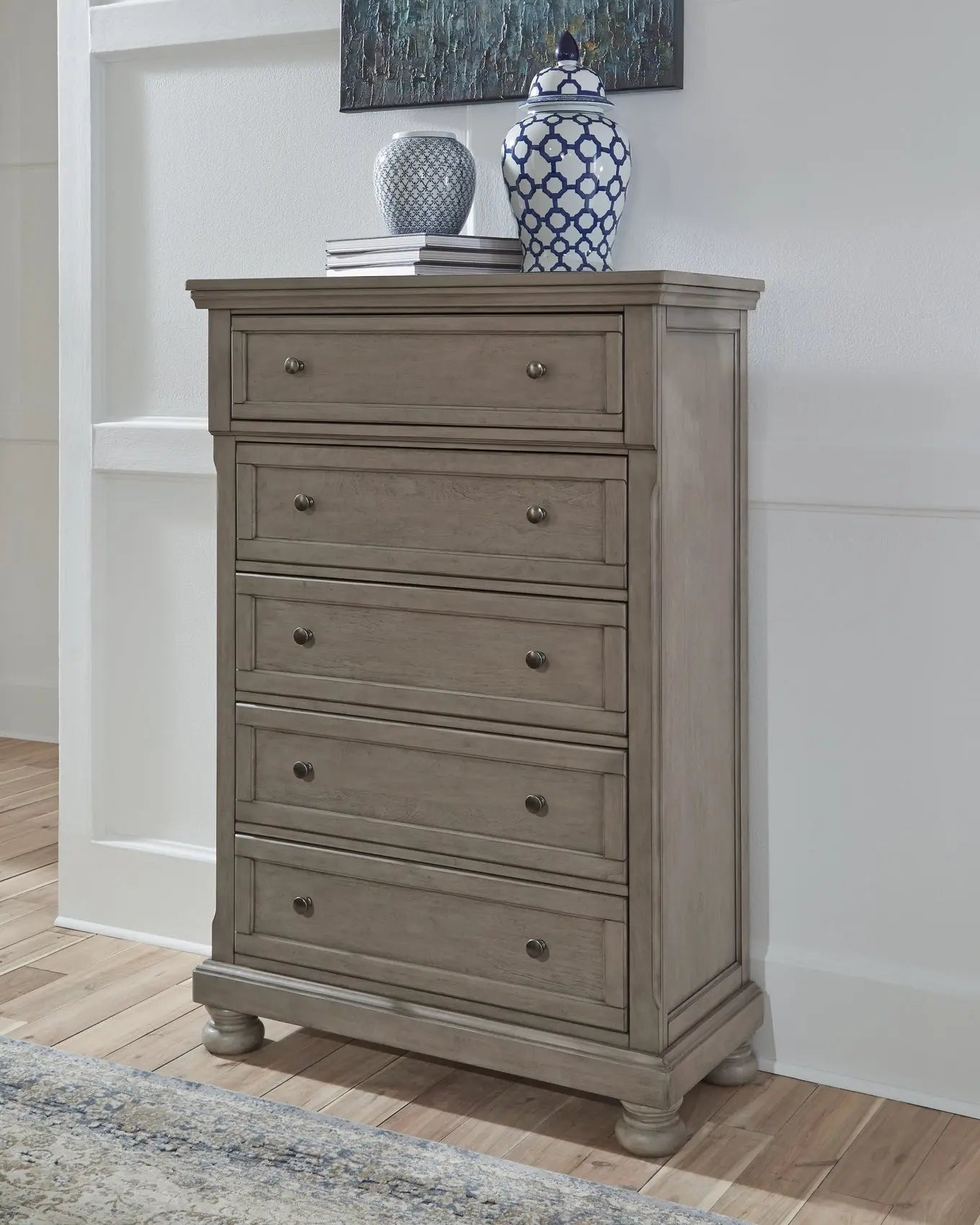 Robbinsdale Five Drawer Chest at Lee Furniture, NC