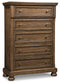 Robbinsdale Five Drawer Chest at Lee Furniture, NC