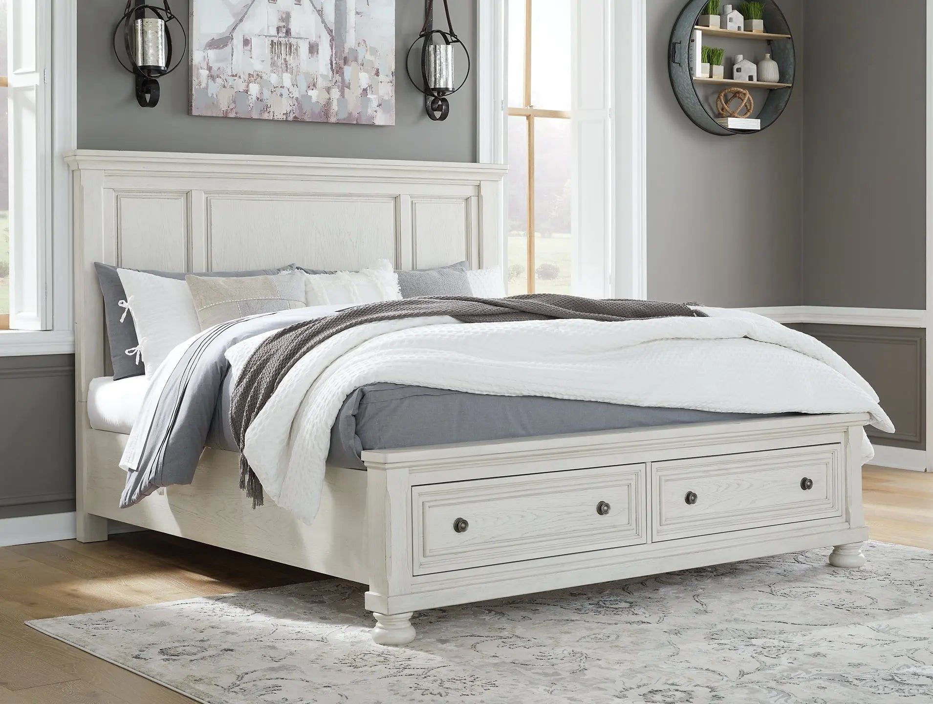 Robbinsdale Panel Storage Bed at Lee Furniture, NC