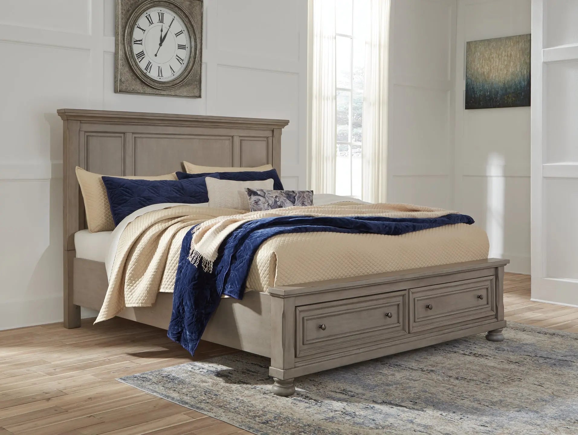 Robbinsdale Panel Storage Bed at Lee Furniture, NC