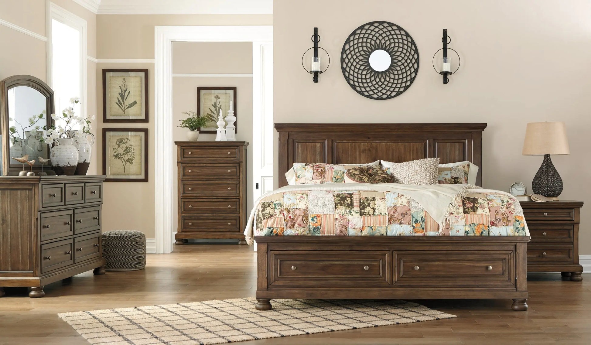 Robbinsdale Panel Storage Bed at Lee Furniture, NC