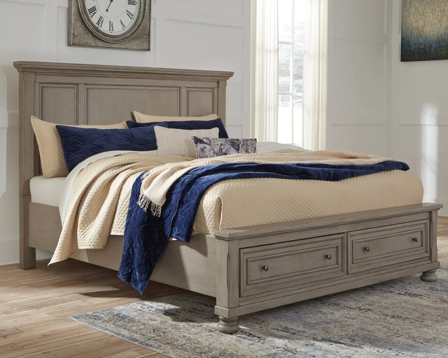 Robbinsdale Panel Storage Bed at Lee Furniture, NC
