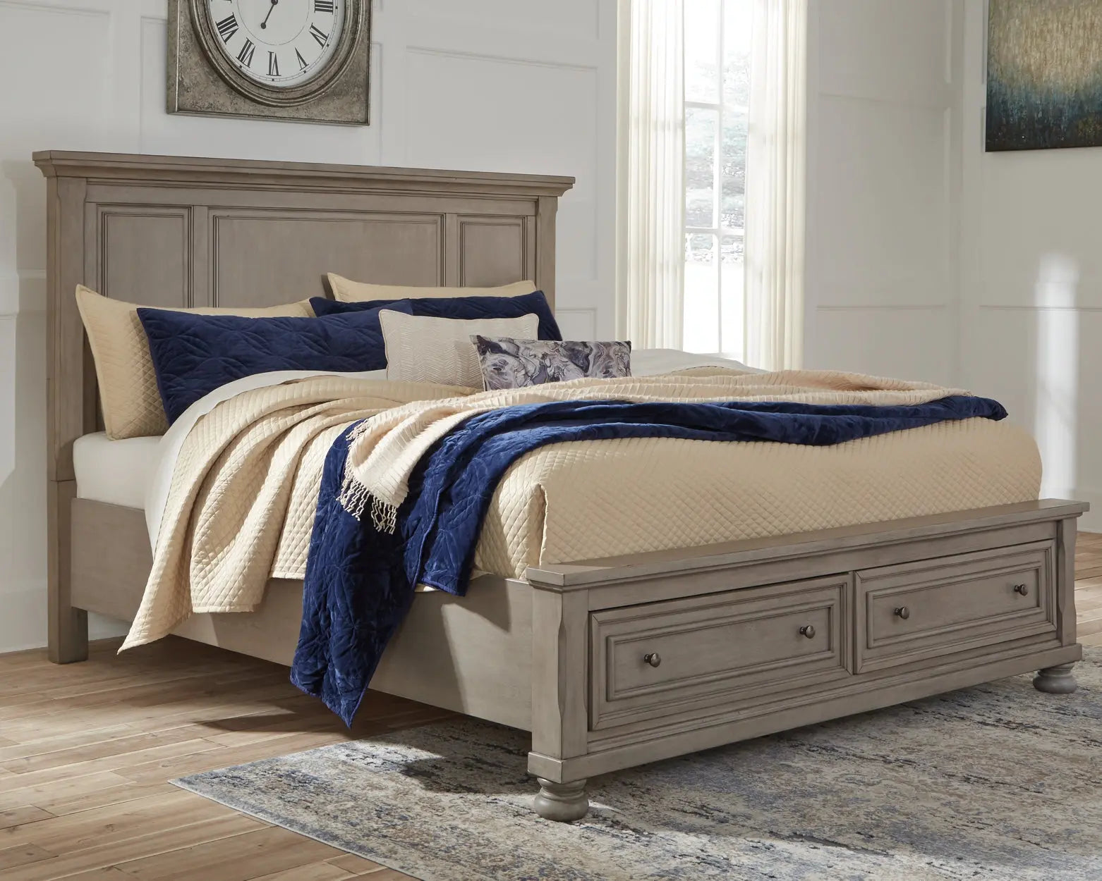 Robbinsdale Panel Storage Bed at Lee Furniture, NC