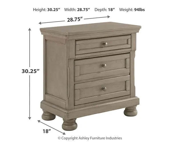 Robbinsdale Two Drawer Night Stand at Lee Furniture, NC