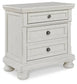 Robbinsdale Two Drawer Night Stand at Lee Furniture, NC