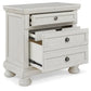 Robbinsdale Two Drawer Night Stand at Lee Furniture, NC