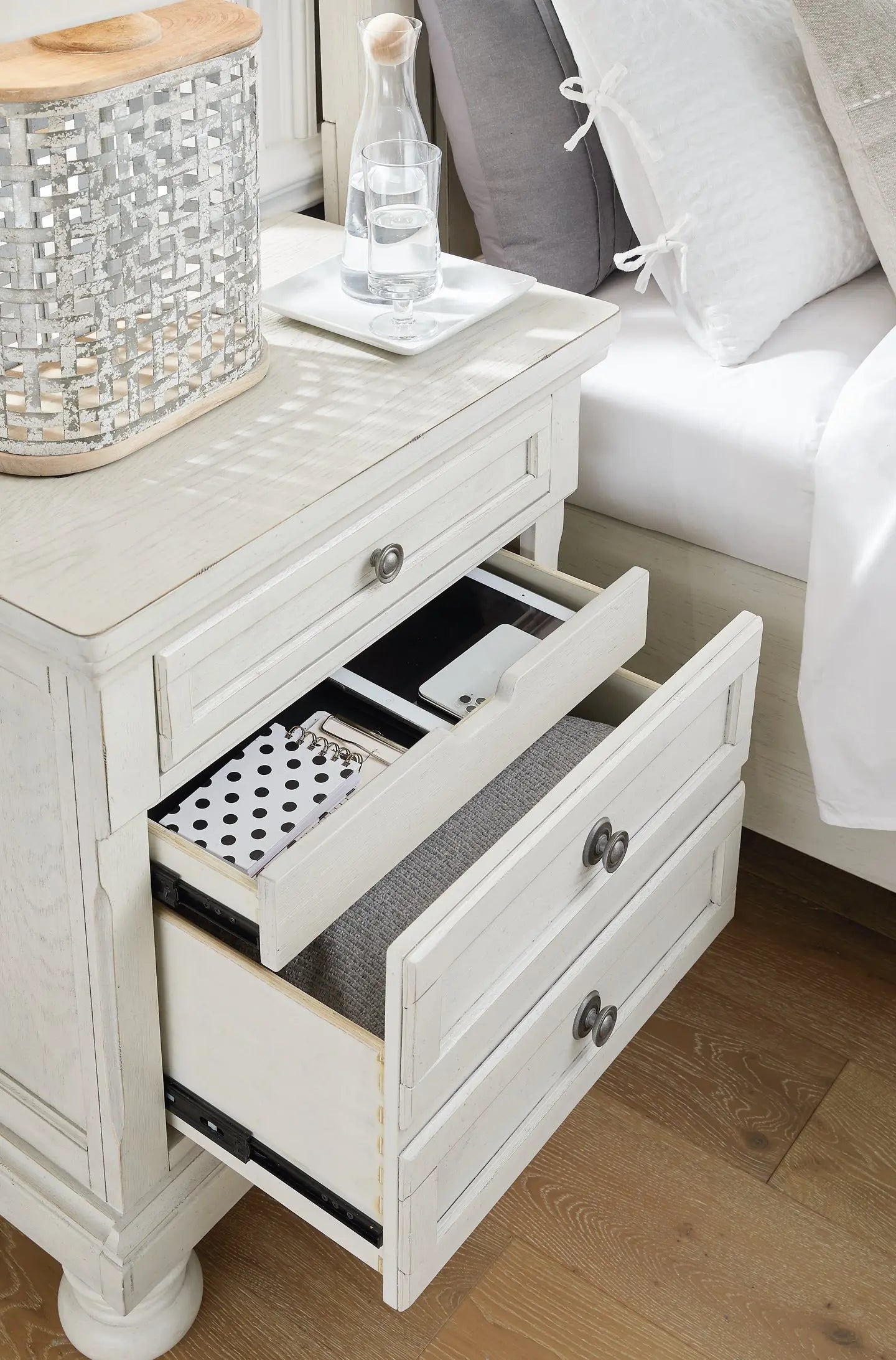 Robbinsdale Two Drawer Night Stand at Lee Furniture, NC
