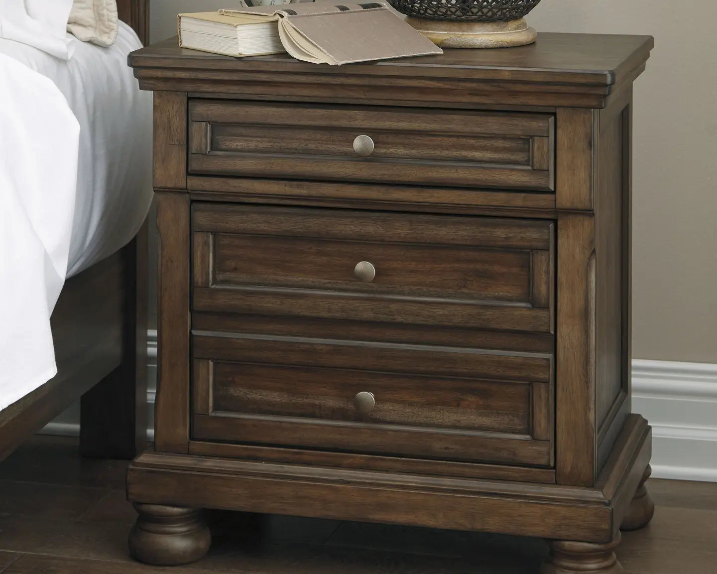 Robbinsdale Two Drawer Night Stand at Lee Furniture, NC