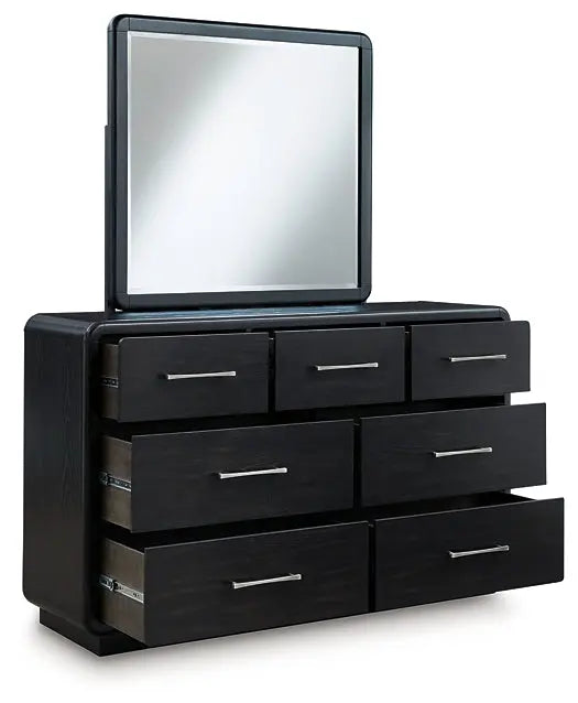 Rowanbeck Dresser and Mirror at Lee Furniture, NC