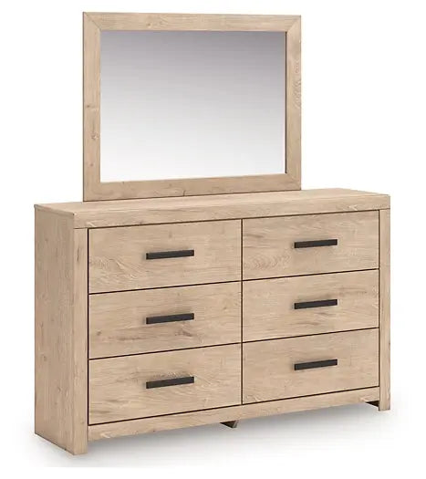Sanginlane Dresser and Mirror at Lee Furniture, NC