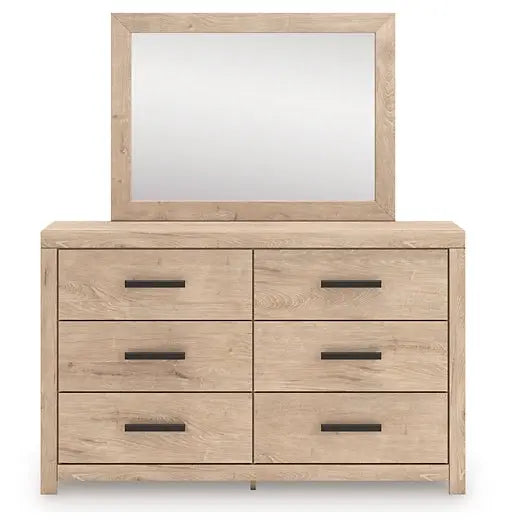 Sanginlane Dresser and Mirror at Lee Furniture, NC