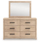 Sanginlane Dresser and Mirror at Lee Furniture, NC