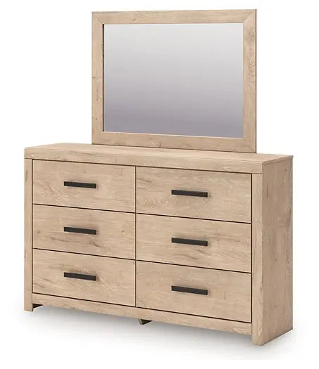 Sanginlane Dresser and Mirror at Lee Furniture, NC
