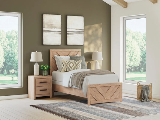 Sanginlane Panel Bed at Lee Furniture, NC
