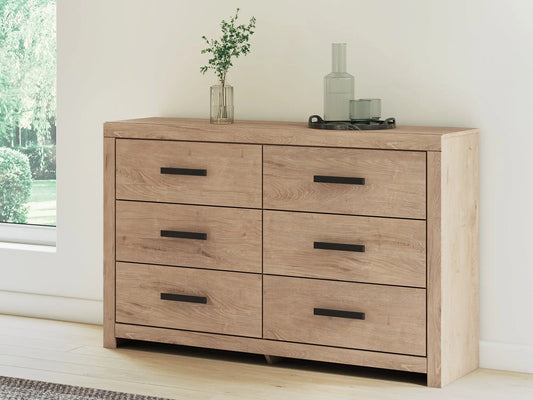 Sanginlane Six Drawer Dresser at Lee Furniture, NC