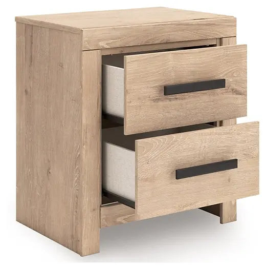 Sanginlane Two Drawer Night Stand at Lee Furniture, NC