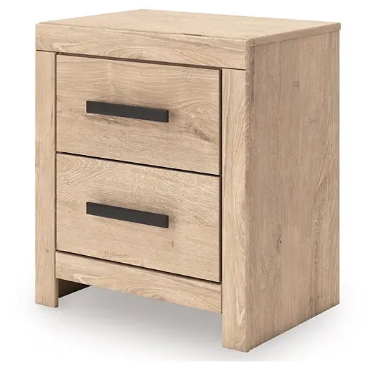 Sanginlane Two Drawer Night Stand at Lee Furniture, NC