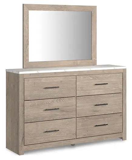Senniberg Dresser and Mirror at Lee Furniture, NC