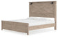 Senniberg King Panel Bed with Mirrored Dresser and Chest at Lee Furniture, NC