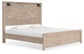 Senniberg King Panel Bed with Mirrored Dresser at Lee Furniture, NC