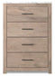 Senniberg Queen Panel Bed with Mirrored Dresser, Chest and Nightstand at Lee Furniture, NC