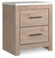 Senniberg Queen Panel Bed with Mirrored Dresser and Nightstand at Lee Furniture, NC