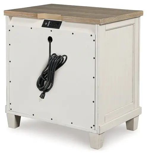 Shaybrock Two Drawer Night Stand at Lee Furniture, NC