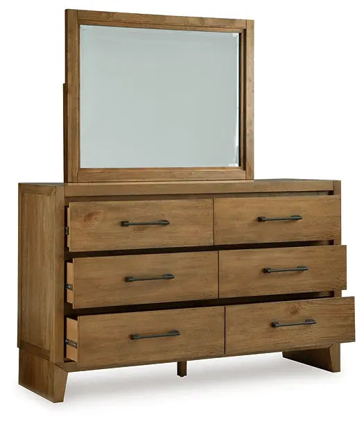 Sherbana Dresser and Mirror at Lee Furniture, NC