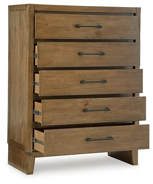 Sherbana Five Drawer Chest at Lee Furniture, NC