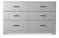 Stelsie Six Drawer Dresser at Lee Furniture, NC