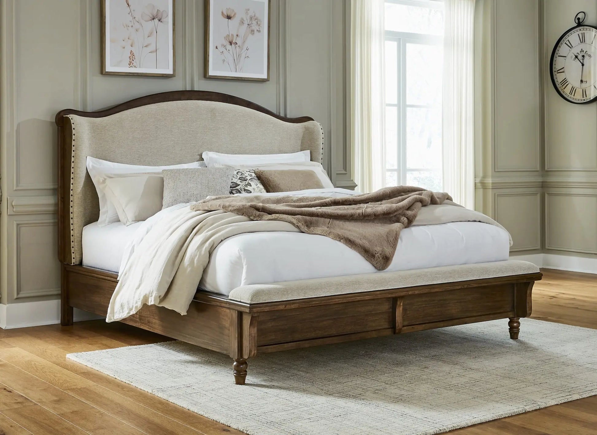 Sturlayne Upholstered Panel Bed at Lee Furniture, NC