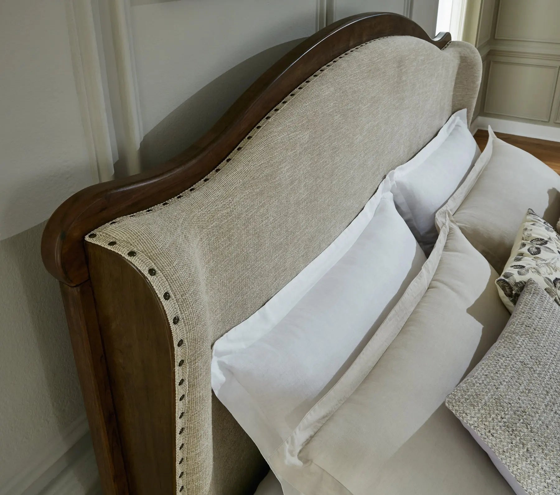 Sturlayne Upholstered Panel Bed at Lee Furniture, NC