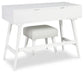 Thadamere Vanity/UPH Stool (2/CN) at Lee Furniture, NC