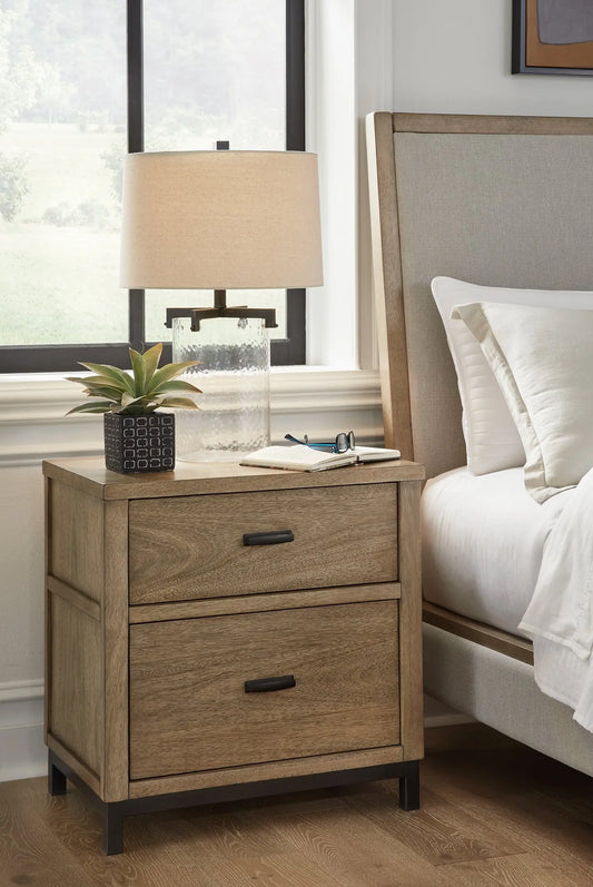 Tomtyn Two Drawer Night Stand at Lee Furniture, NC