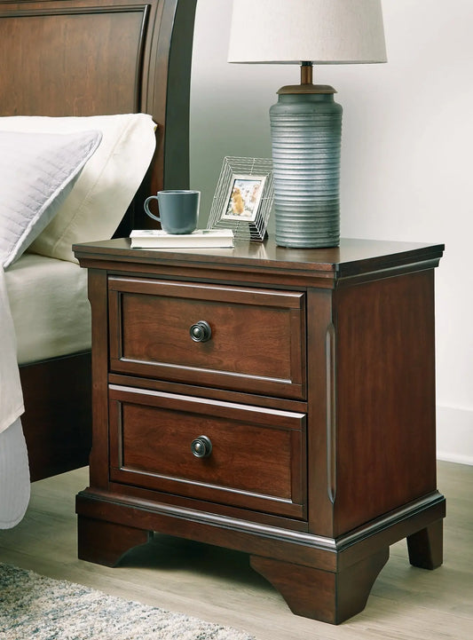 Trellington Two Drawer Night Stand at Lee Furniture, NC