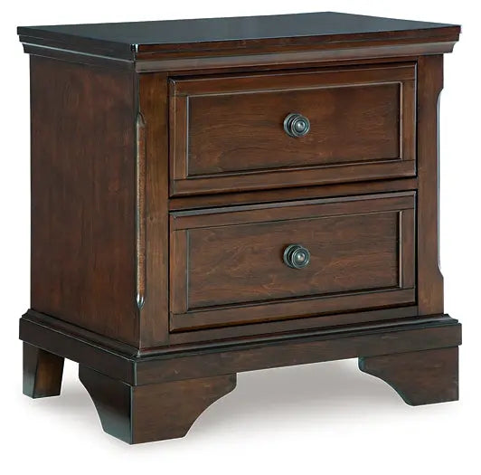 Trellington Two Drawer Night Stand at Lee Furniture, NC
